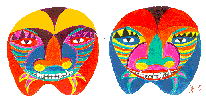 Maskers - Kleur